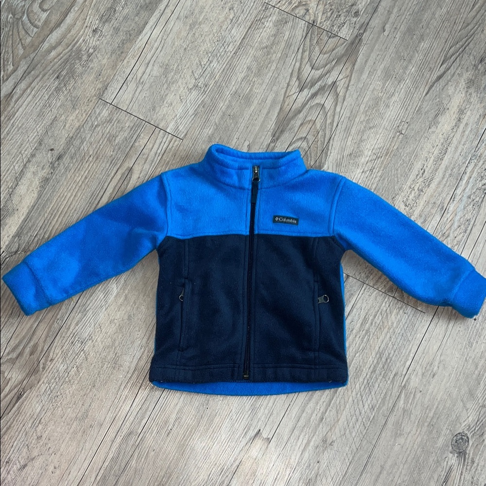 Columbia Vibrant Blue Fleece Jacket